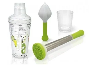 Vin Bouquet Zestaw do drinków (shaker z przepisami, muddler, miarka i wyciskacz) Vin Bouquet FIK 003 SET - Wyposażenie lokali gastronomicznych - miniaturka - grafika 3