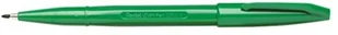 Pentel Sign Pen, końcówka z włókna, tusz czarny (S520-A), zielony S520-D - Flamastry - miniaturka - grafika 2