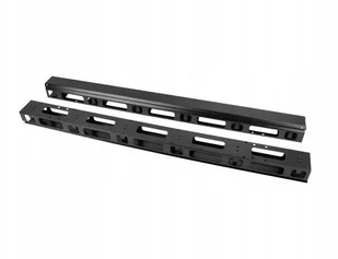 Lanberg Organizer kabli AK-1207-B pionowy do szaf stojących 27U czarny AK-1207-B - Szafy rack - miniaturka - grafika 2