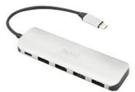 Huby USB - Digitus DA-70242-1 - hub - 4 ports USB hub - 4 - Biały DA-70242-1 - miniaturka - grafika 1