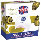 Lampy UV do paznokci - ronney RONNEY AGNES Profesjonalna lampa do paznocki LED 48W (GY-LED-032) - RÓŻOWA - miniaturka - grafika 1