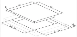 Płyta gazowa do zabudowy Smeg PV164N2 - Płyty gazowe do zabudowy - miniaturka - grafika 3