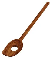 Przybory do gotowania - Metaltex 580606010 łyżka kuchenna z otworem z drewna oliwkowego 580606 - miniaturka - grafika 1