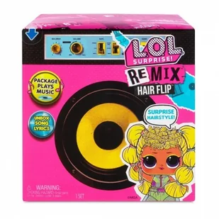 MGA Entertainment Laleczka L.O.L. Surprise Remix Hairflip display 12 sztuk - Lalki dla dziewczynek - miniaturka - grafika 2