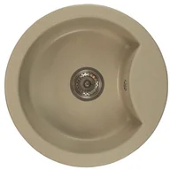 Zlewozmywaki - Brado Zlewozmywak granitowy MILA beżowy milabe - miniaturka - grafika 1