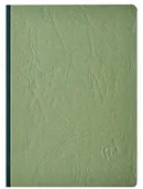 Notesy i bloczki - Clairefontaine 795463 °C (kolorowania Age Bag, DIN A5 14,8 x 21 cm, 96 arkuszy, 90 G, linie) mossgruen trzonka 795463C - miniaturka - grafika 1