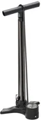 Pompki rowerowe - Lezyne Pompka rowerowa stacjonarna MACRO FLOOR DV DUAL VALVE HEAD 220 psi czarna - miniaturka - grafika 1