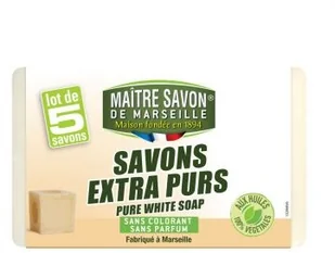 Maitre Savon De Marseille Mydło marsylskie naturalne 300 g - Maître Savon 1326MIV4 - Mydła - miniaturka - grafika 2
