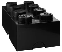 Lego Pojemnik 8 czarny 4004 40041733 - Pojemniki na zabawki - miniaturka - grafika 3