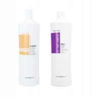 Zestawy kosmetyków damskich - Fanola Zestaw Fioletowy Szampon 1L + Odżywka 1L - miniaturka - grafika 1