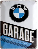 Dekoracje domu - Nostalgic-Art 23211 tabliczka blaszana BMW-garaż, 30 x 40 cm 23211 - miniaturka - grafika 1