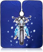 Peleryny fryzjerskie - Trend Design Youngster peleryną Easy Rider oddychające dziecięca peleryna 130 x 125 cm 92109 - miniaturka - grafika 1