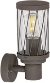 Lampy ogrodowe - Rabalux BUDAPEST Brązowy E27 IP44 Kinkiet zewnętrzny 8888 - miniaturka - grafika 1
