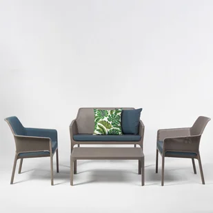 Nardi Ławka ogrodowa Net taupe 40338.10.000 - Pozostałe meble ogrodowe - miniaturka - grafika 2