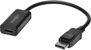 Kensington Adapter AV VP4000 4K DisplayPort na HDMI Czarny K33984WW - Adaptery i przejściówki - miniaturka - grafika 2