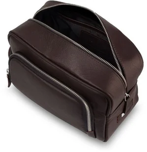 Solier Gold Skórzana kosmetyczka SK04 - Kosmetyczki, organizery i kuferki - miniaturka - grafika 3