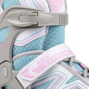 Nils EXTREME NA14169 A NIEBIESKO-SZARE ROZM M 35-38) ŁYŻWOROLKI EXTREME (16-01-089) - Rolki - miniaturka - grafika 6