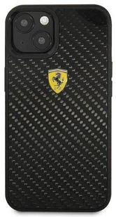Ferrari FEHCP13SFCABK iPhone 13 mini 5,4" czarny/black hardcase On Track Real Carbon hurtel-79798-0 - Etui i futerały do telefonów - miniaturka - grafika 3