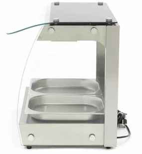 MAXIMA Witryna grzewcza Maxima - 1 poziom - 2x 1/2 GN MAXIMA 09400750 - Szafy i witryny grzewcze - miniaturka - grafika 6