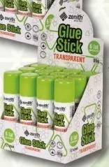 ZENITH Klej w sztyfcie transparentny 35g 401317004 ZENITH - Kleje biurowe - miniaturka - grafika 2
