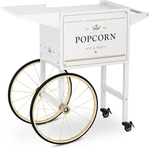Royal Catering Wózek do popcornu - 51 x 37 cm - biało-złoty - RCPT-WGWG-1 RCPT-WGWG-1 - Inne urządzenia gastronomiczne - miniaturka - grafika 7
