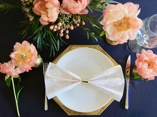 Party Deco Papierowy serwetnik złoty - 10 szt. OS1-019 - Dekoracje i nakrycia stołu na imprezę - miniaturka - grafika 3