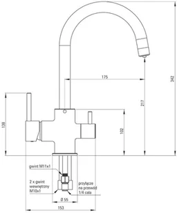 Deante Bateria BCH 064M - Baterie kuchenne - miniaturka - grafika 6