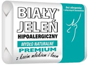 Mydła - Pollena Hipoalergiczne mydło naturalne z kozim mlekiem i lnem 100g 63119-uniw - miniaturka - grafika 1