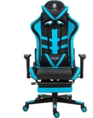 Fotele gamingowe - Ghost Fotel gamingowy SIX z podnóżkiem GXX-06-03 - miniaturka - grafika 1