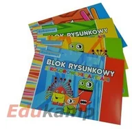 Podobrazia, bloki, papiery - Schemat Blok rysunkowy kolorowy A4 20k. SCHEMAT BL00SCH - miniaturka - grafika 1