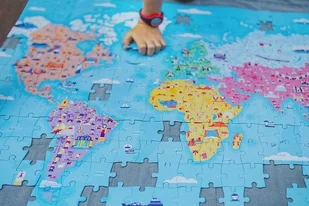 Janod Puzzle Edukacyjne z Figurkami 3d Cuda Świata 350 Elementów 7 +, - Puzzle - miniaturka - grafika 11