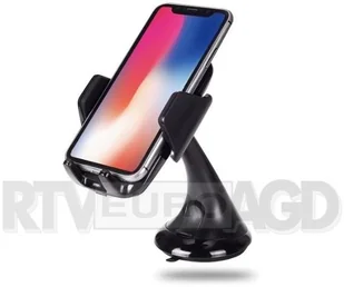 Winner Group WG Fast Wireless Car Holder/Charger czarny - Akcesoria do nawigacji - miniaturka - grafika 2