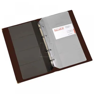 Biurfol Wizytownik na 200 wiz. - czarny - Wizytowniki - miniaturka - grafika 5