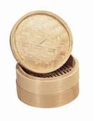 Pojemniki na przyprawy - Vogue szybkowar parowy bambusowej, 15 cm, pomocnik kuchenny do warzyw i naleśniki K302 - miniaturka - grafika 1