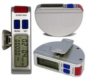 Krokomierze - Atrix Krokomierz cyfrowy z zegarem ATP046 - miniaturka - grafika 1