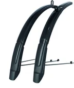 Błotniki rowerowe - XLC MG-C41 City Mudguard Set 26-28" 46mm, black 2021 Błotniki pełne 2502504030 - miniaturka - grafika 1