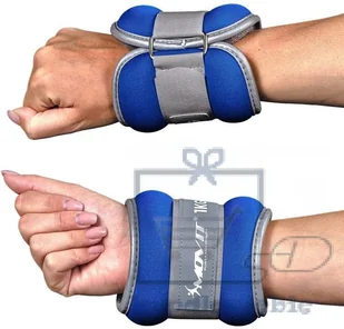 Movit Neoprenowe ciężary mankiety odblaskowe - 2 x 3 kg - Pozostały sprzęt siłowy - miniaturka - grafika 5