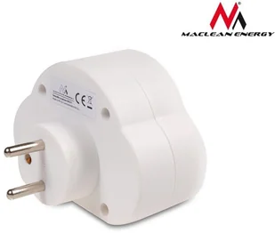 Maclean Gniazdko prądowe X2 z wyłącznikiem Energy MCE31 3680W - Gniazdka elektryczne - miniaturka - grafika 6