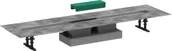 Odpływy liniowe - HANSGROHE 56020180 uBox universal Kompletny zestaw do montażu płaskiego 100 cm do odpływu liniowego do wyłożenia płytkami - miniaturka - grafika 1