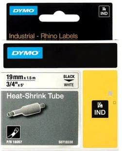 Dymo oryginalny taśma do drukarek etykiet 18055 S0718300 czarny druk/biały - Taśmy do drukarek barwiące - miniaturka - grafika 5