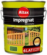 Farby i impregnaty do drewna - Altax Impregnat do drewna 6 lat zielony 4 5 l - miniaturka - grafika 1