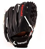 Baseball, krykiet, palant - Barnett GL-120 rękawice na buty, skóra, zawody, infield, czarna, Baseball, czarny - miniaturka - grafika 1