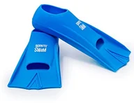 Pływanie - BornToSwim Bor NTO Swim dzieci silikonowe wkładki do pływania płetwy krótkie płetwy Training rozm. 27  29, niebieski, 27-29 FIN-XX-U-J-27-29 - miniaturka - grafika 1