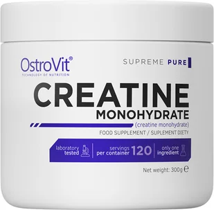 OstroVit Supreme Pure Creatine Monohydrate 300 g - Kreatyna OstroVit Supreme Pure Creatine Monohydrate 300 g - Kreatyna - miniaturka - grafika 1