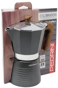 Pedrini Celebration 6 tz 240ml Matowy Efekt drewna 02CF061 - Zaparzacze i kawiarki - miniaturka - grafika 4
