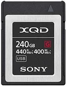 Karty pamięci - Sony Professional XQD karta pamięci, 32 GB, seria G (odczyt do 440 MB/s) z oprogramowaniem do odzyskiwania danych 240 GB - miniaturka - grafika 1