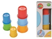Zabawki interaktywne dla dzieci - Simba ABC Wieża z kubeczków 104018143 - miniaturka - grafika 1