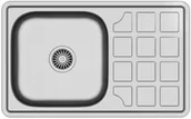 Zlewozmywaki - STEINER Zlewozmywak Louis 111 Steinsteel HD111LEN7848 Len - miniaturka - grafika 1
