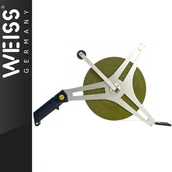 Poziomice, łaty, miary - Weiss Taśma powlekana poliamidem bez rozbiegu 100m "cm" STEWE-LON 920PA10100A - miniaturka - grafika 1