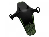 Błotniki rowerowe - Mud BLACKBURN Błotnik przedni BLACKBURN BARRIER GUARD czarno-zielony (DWZ) - miniaturka - grafika 1